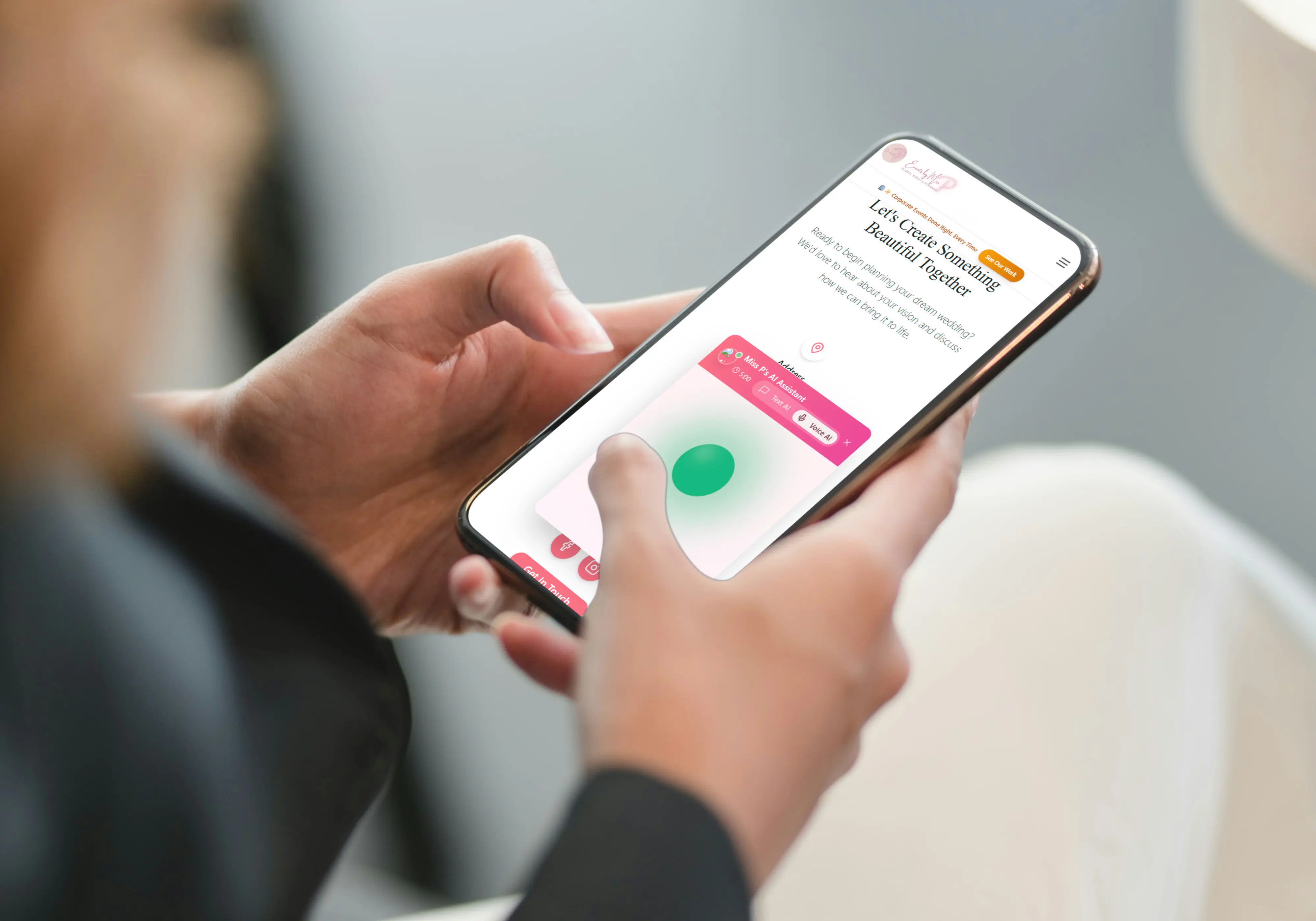 Custom AI-Powered Event Planner Webapp